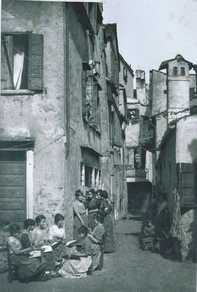 Venice Street Scene by Italian Photographer